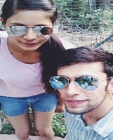 Anisha Sahai with Boyfriend