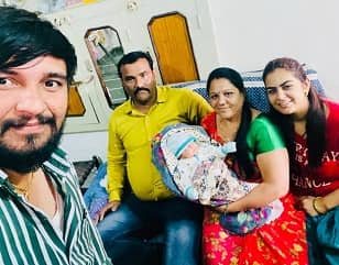 Divya Chaudhary Family