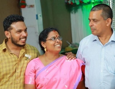 karthik surya family photo