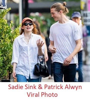 Patrick Alwyn and Sadie Sink Photo